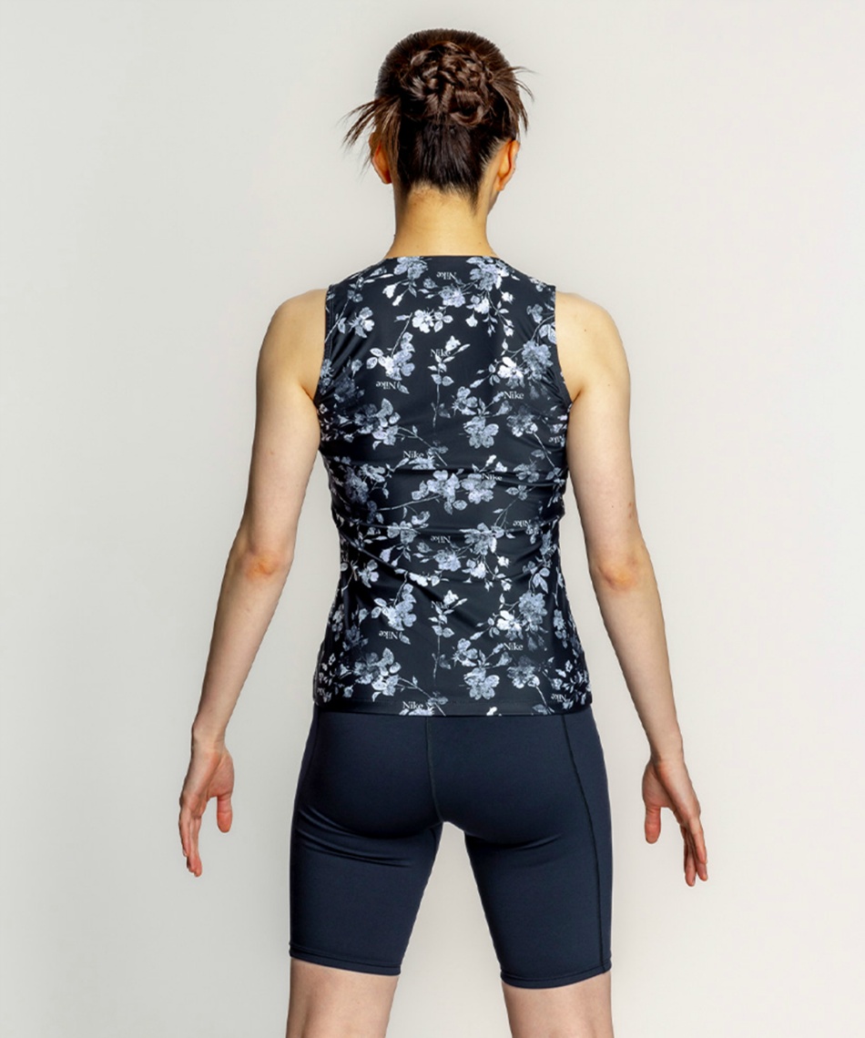 新品上下　ナイキセパレート水着 新品タグ付きスポーツ用水着　袖あり水着 ナイキ（NIKE）（レディース）フィットネス水着 レディース 水泳