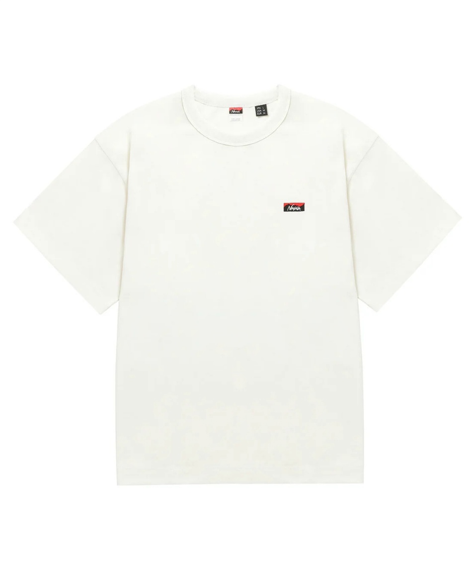 ナンガ(NANGA) Tシャツ 半袖 エコ ハイブリッド ボックス ロゴ エン