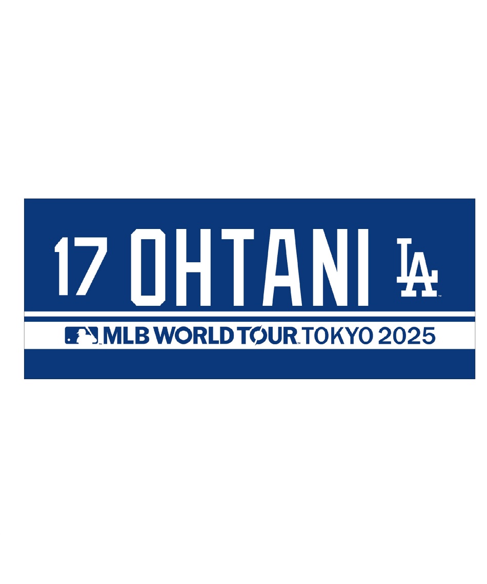大谷翔平 応援タオル MLB TOKYO SERIES 2023 エムエルビー MLB野球 MLB TOKYO SERIES 東京シリーズ フェイス