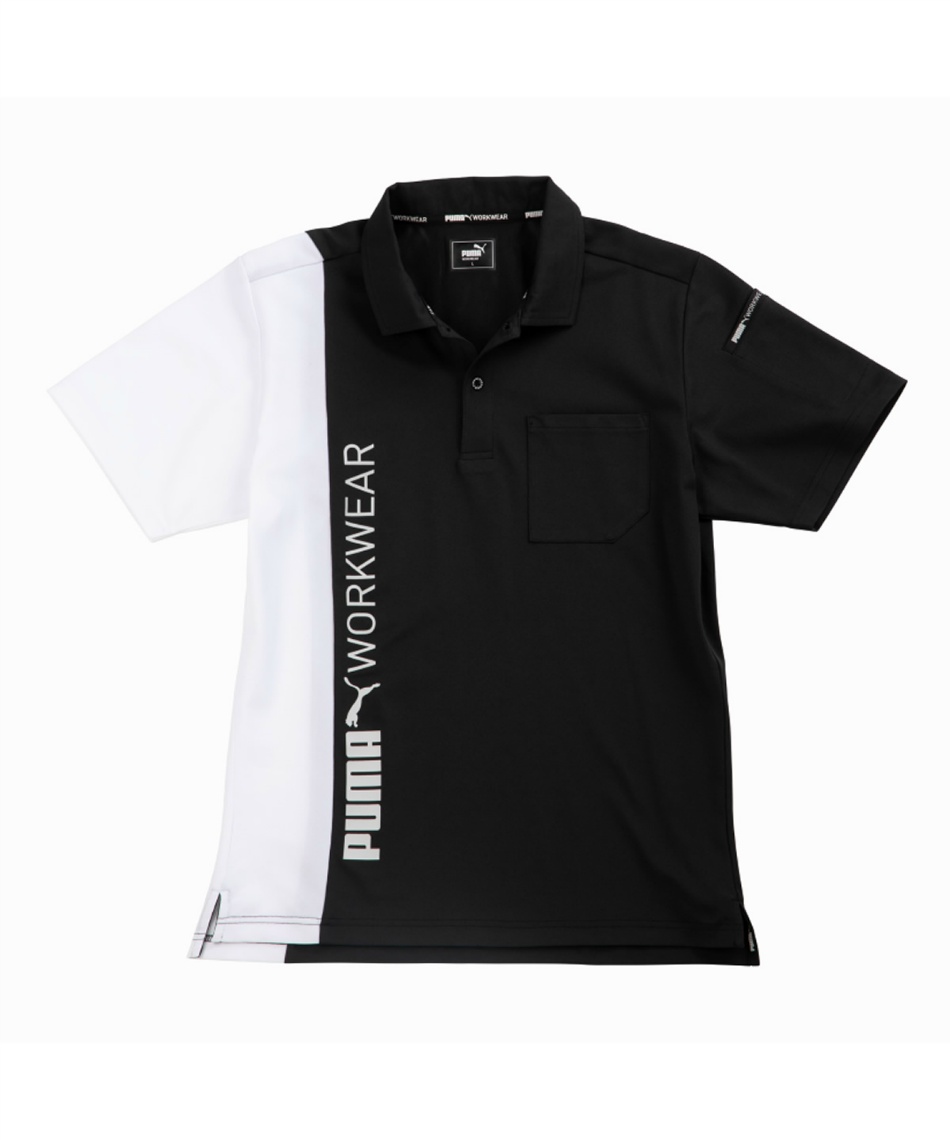 プーマ ワークウェア(PUMA WORKWEAR) ポロシャツ 半袖 作業ウェア PUMA