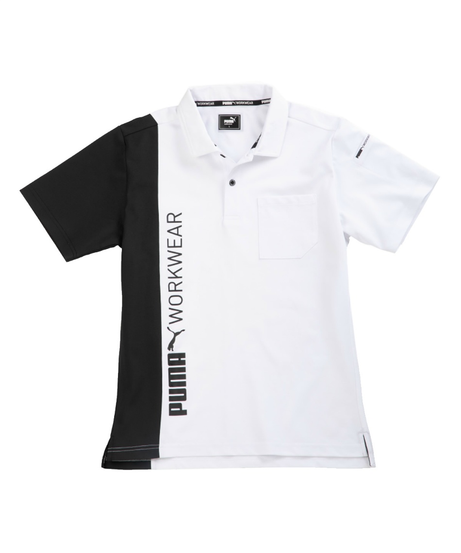 プーマ ワークウェア(PUMA WORKWEAR) ポロシャツ 半袖 作業ウェア PUMA