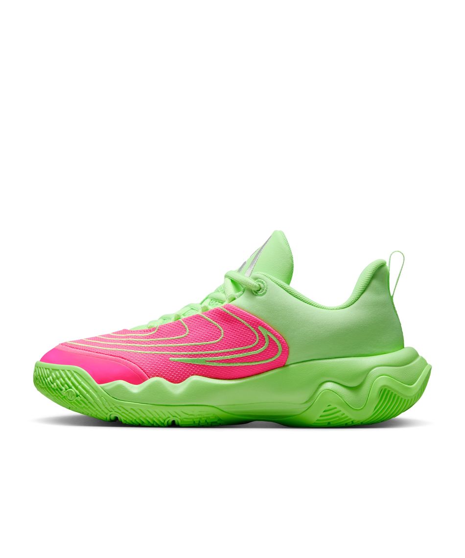 NIKE ナイキ レディースバスケットシューズ スニーカー 24.5 新品 NIKE ナイキ バスケットシューズ ジュニア 25S ヤニス