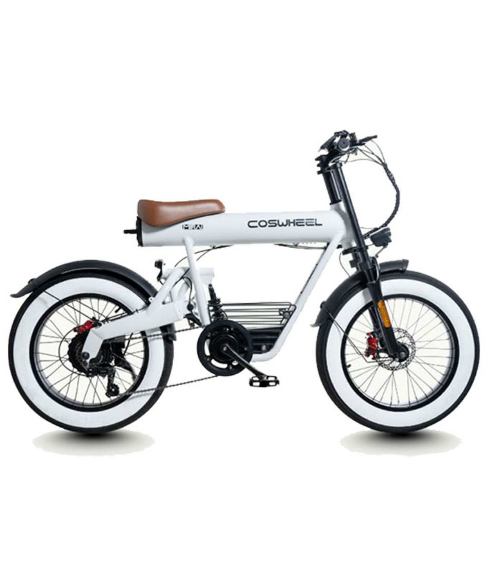 COSWHEEL 電動アシスト自転車 シルバー