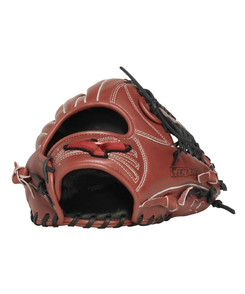 野球 一般軟式グローブ 外野手 軟式用WILL DRIVE RED IBE限定スペック