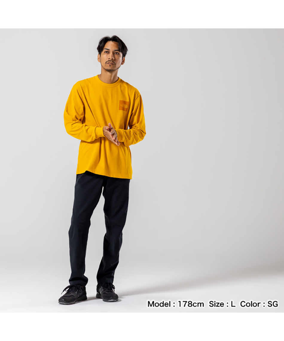 Tシャツ 長袖 L/S Square Logo Tee ロングスリーブスクエアロゴティー