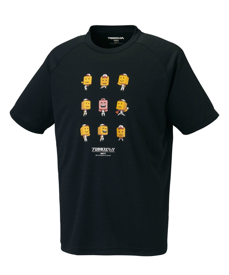 ゼット(ZETT) 野球ウェア 半袖Tシャツ プロスピA 調子君コラボTシャツ