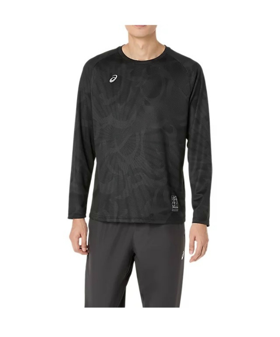 立命館大学ASICS 黒 長袖トレーニングウェア XL 立命館大学ASICS 黒 長袖トレーニングウェア XL