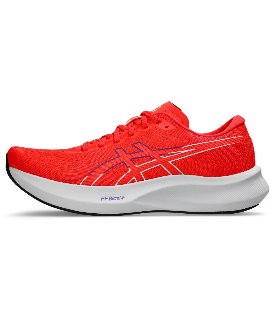 ASICS ランニングシューズ EvoRide 3 EvoRide Speed 3 | FLASH RED/EDO PURPLE | メンズ ランニング