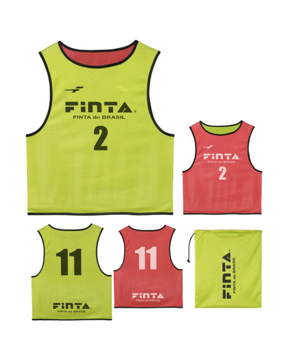 FINTA ビブス 昇華 JR リバーシブルビブス 10枚 FT3530 | スポーツ用品