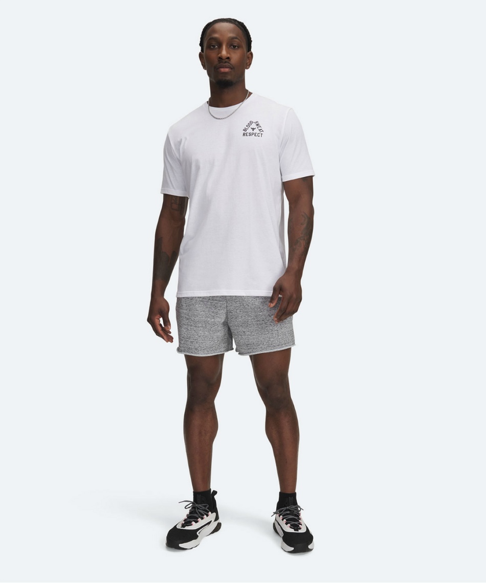 UAプロジェクトロック 　スナップショーツ　クリーム色　LG