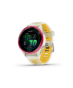l|Cg734pt 10% OFF^SALE yzK[~iGARMIN) jO rv GPSt Forerunner 570 010-02970-32 Bone^Rsbry 42MM