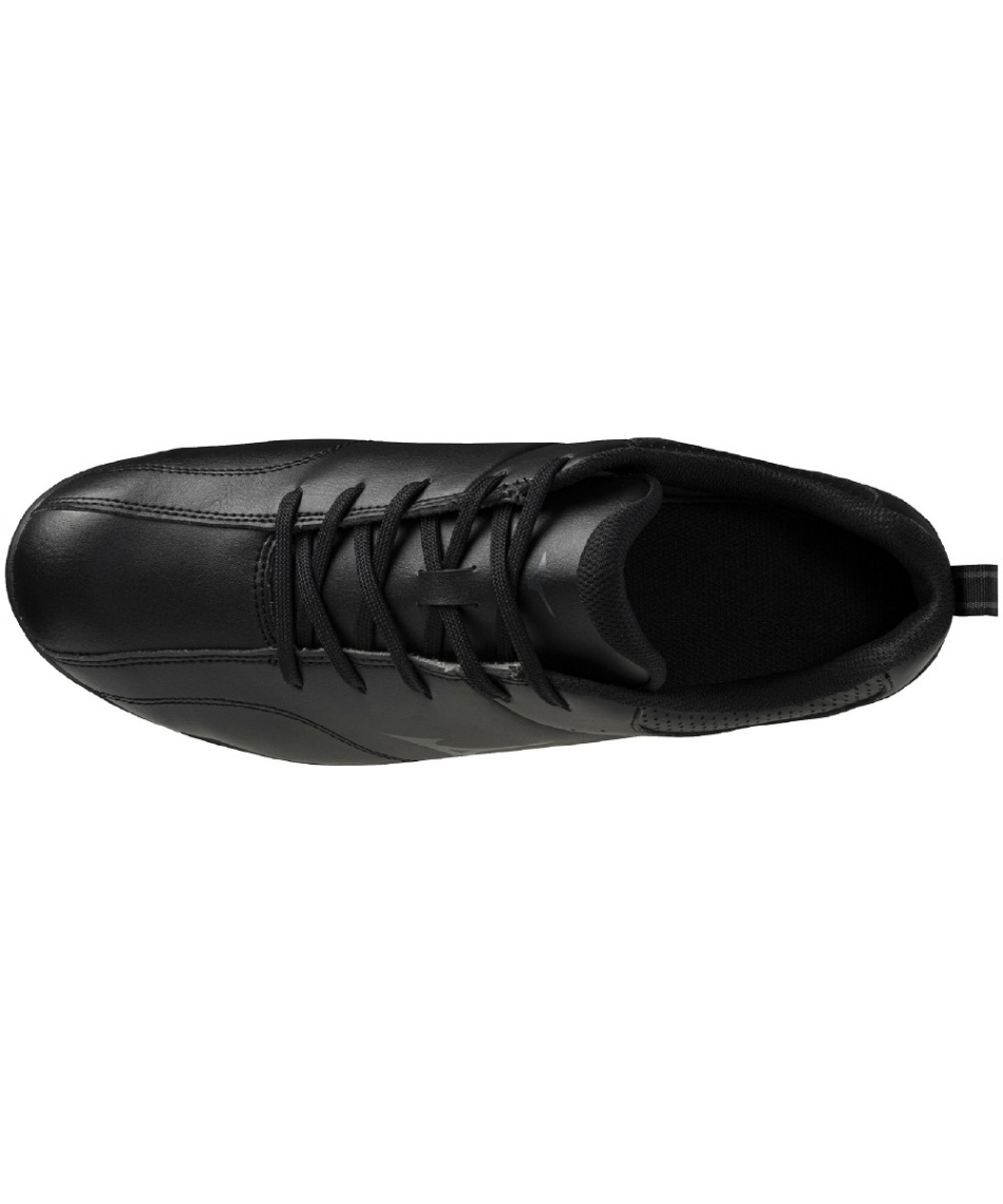 【美品】MIZUNO MASTERS ゴルフシューズバッグ　ブラック　合成皮革 e-stroke_33jd3108
