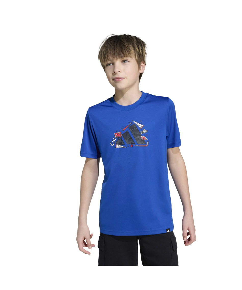 Tシャツ 半袖 CLIMACOOL Camo Graphic T-Shirt Kids JV5183 JYD34