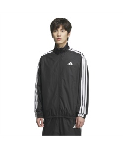 獲得ポイント57pt 27% OFF/SALE 【送料無料】アディダス(adidas) ウインドブレーカー ジャケット Musthaves 3-Stripes Brushed Tricot Lined Wind Track Top KA1291 HY034 メンズ BK 3XL