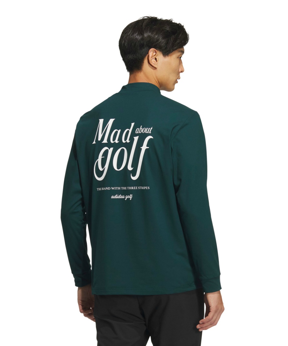 アディダス(adidas) ゴルフウェア 長袖シャツ バックグラフィック長袖