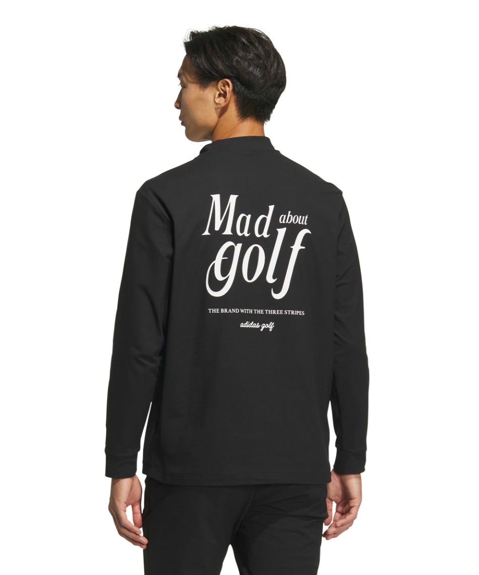 □ アディダス(adidas) ゴルフウェア 長袖シャツ バックグラフィック