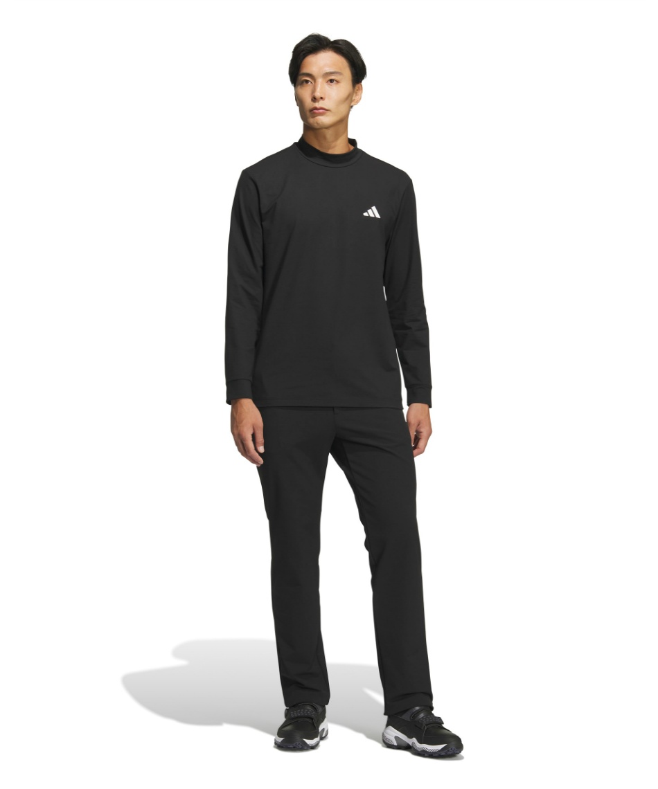 ゴルフウェア 長袖シャツ バックグラフィック長袖モックシャツ JVV08