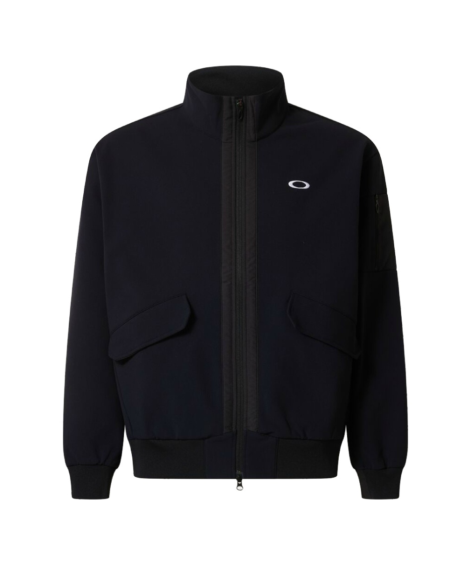 専用オークリー パフォーマンスフィットジャケット M ブラック　ゴルフ OAKLEY（オークリー） コート ジャケット SKULL SYNCHRO MOVEABLE JKT