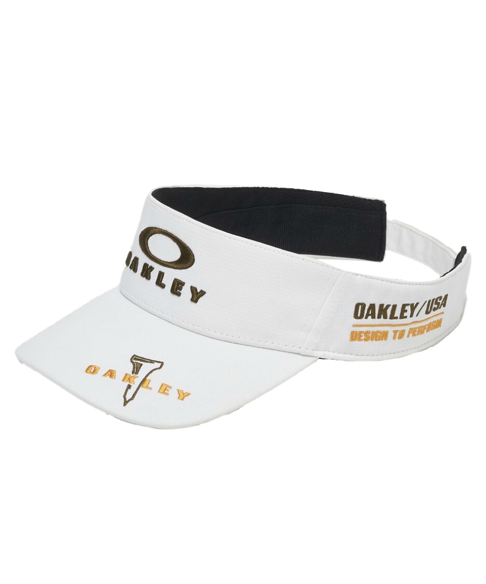 レアOAKLEY ベージュ バイザー □ オークリー(OAKLEY) ゴルフ サンバイザー FIXED VISOR FA 25.0