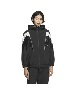 l|Cg95pt yzAfB_X(adidas) EChu[J[ WPbg STADIUM CHROME E[uWPbg STSV WV JKT KA0916 KO694 fB[X BK^WH M