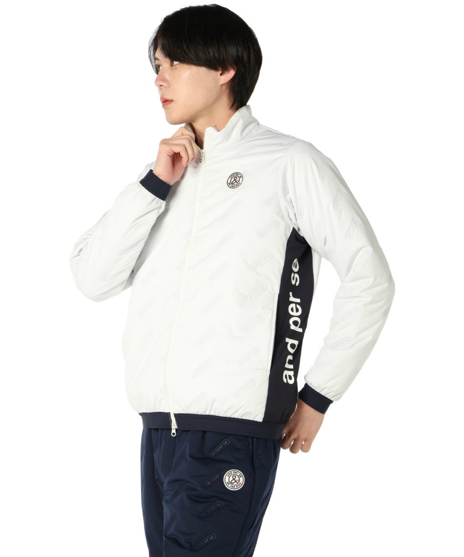 □ アンパスィ(and per se) ゴルフウェア ブルゾン エアジャスター中