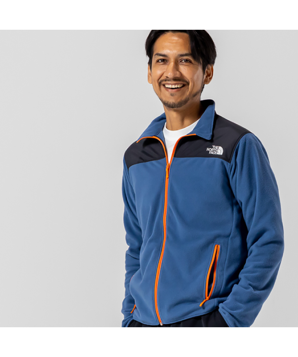 フリース ジャケット マウンテンバーサマイクロジャケット NL72504-OR