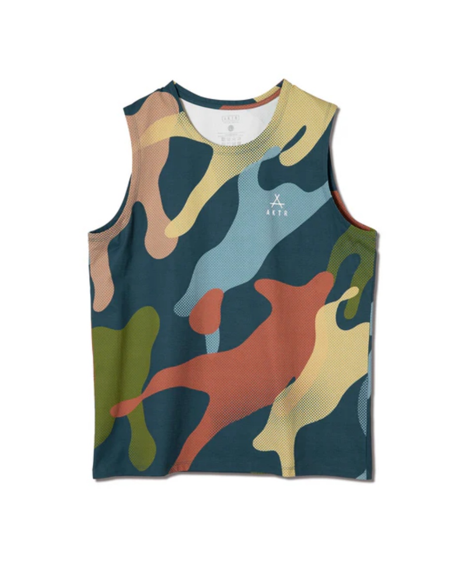 �l���|�C���g72pt 10% OFF�^SALE �y���������z�A�N�^�[(AKTR) �o�X�P�b�g�{�[���E�F�A �m�[�X���[�u FREE MOTION SLEEVELESS SP SHIRTS �t���[ ���[�V���� �X���[�u���X �V���c 225-002001 D�|NAVY L