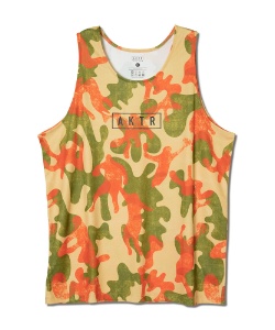 �l���|�C���g60pt �y���������z�A�N�^�[(AKTR) �o�X�P�b�g�{�[���E�F�A �m�[�X���[�u PLAY CAMO TANK BG 225-010001 �����Y BEIGE M