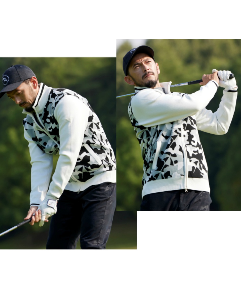 アーノルドパーマー(arnold palmer) ゴルフウェア ブルゾン カモフラ