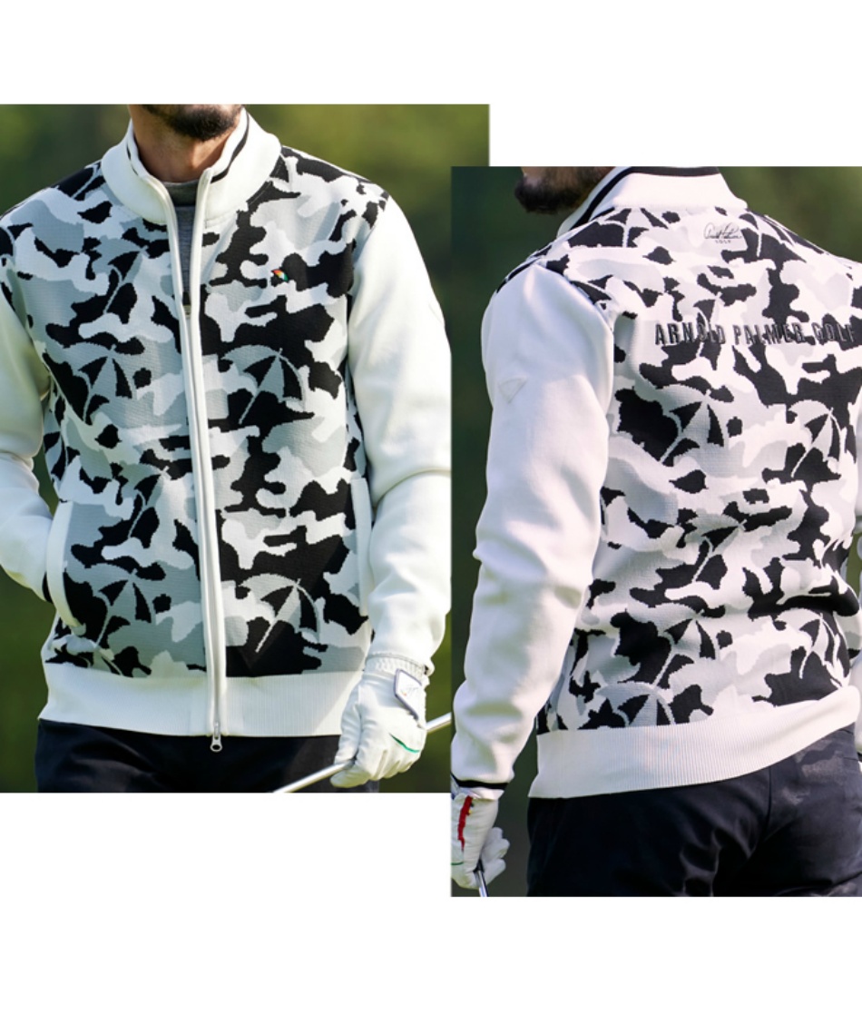 アーノルドパーマー(arnold palmer) ゴルフウェア ブルゾン カモフラ