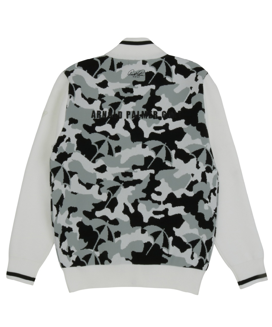 ラッセルノゴルフ 迷彩柄 長袖ジャケット アーノルドパーマー(arnold palmer) ゴルフウェア ブルゾン カモフラ
