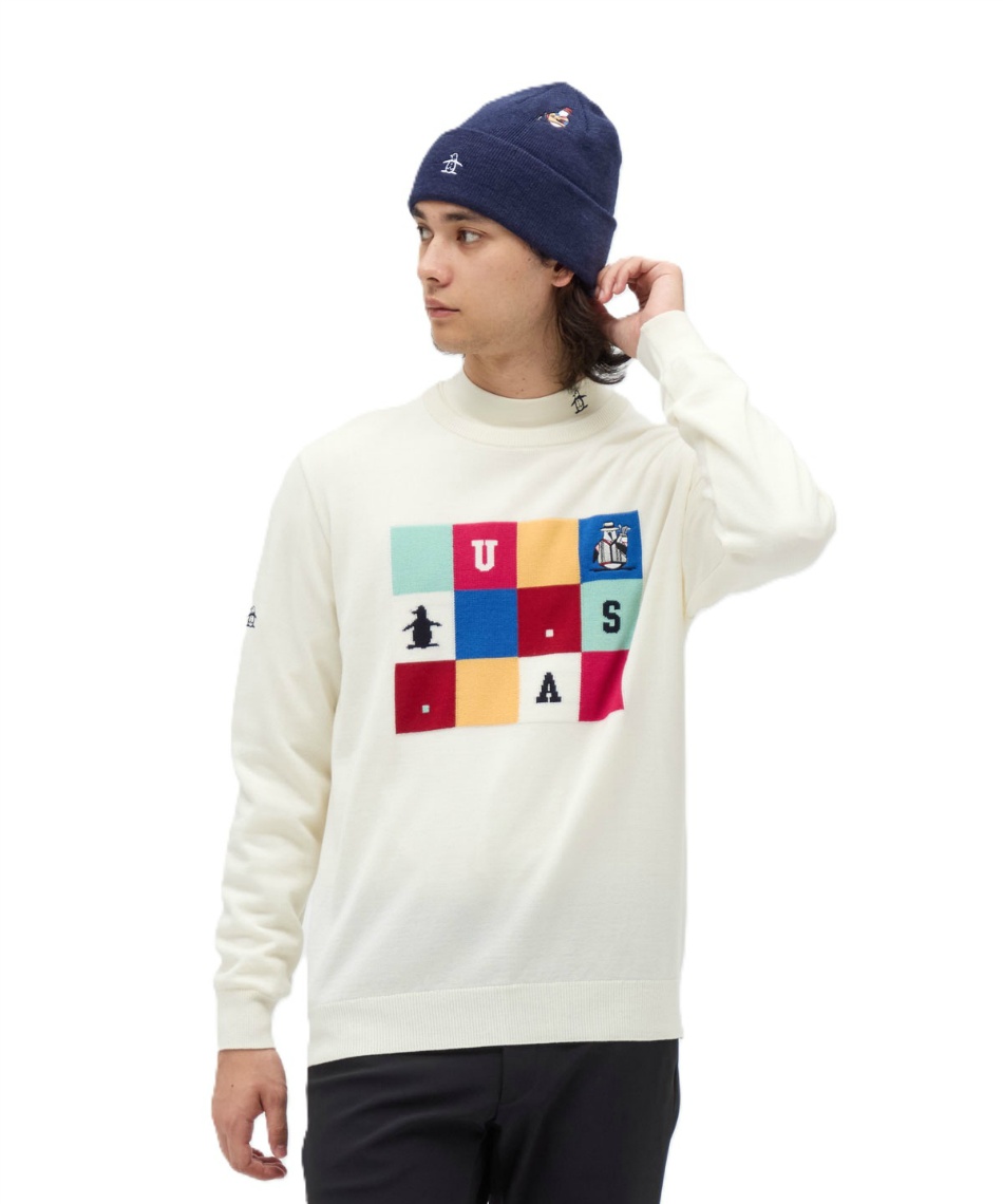 l|Cg250pt yz}VO(Munsingwear) StEFA Z[^[ ubLOC^[VN[lbNZ[^[ MG5FST51M y2025NH~fz Y WH00 M