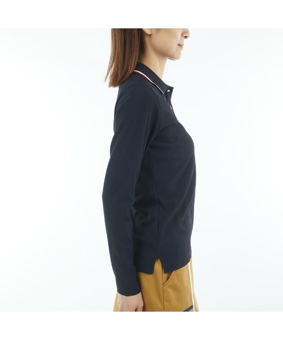 トミーヒルフィガー ゴルフレディース ハイテンション 長袖ポロシャツ