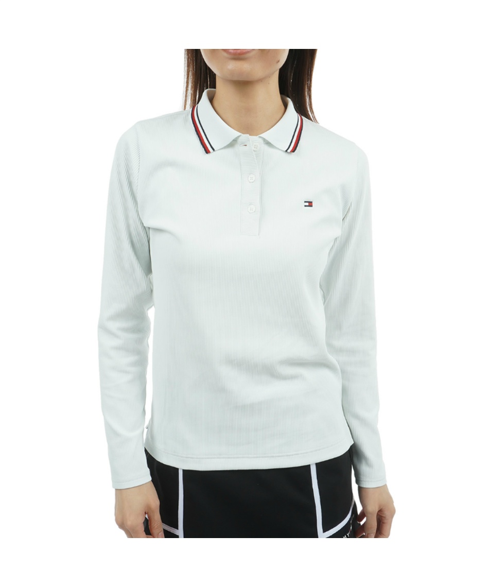 l|Cg135pt yzg~[qtBK[St(TOMMY HILFIGER GOLF) StEFA |Vc  nCeV |Vc THLA555 y2025NH~fz fB[X WHT L