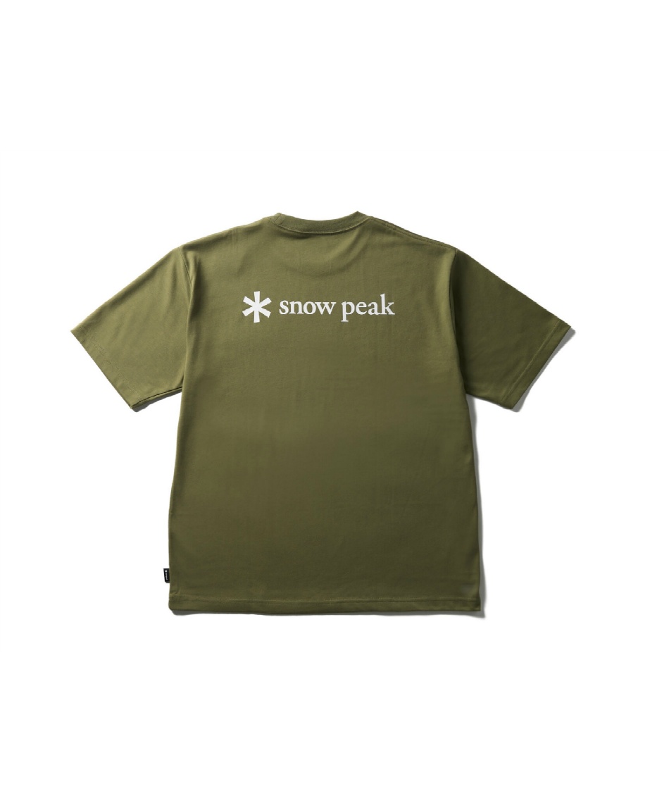 スノーピーク(snow peak) Tシャツ 半袖 NS バックプリントロゴ T