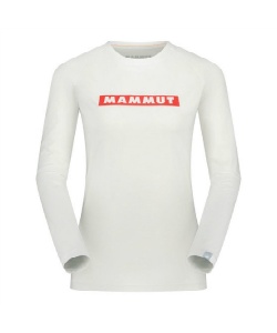 獲得ポイント76pt 15% OFF/SALE 【送料無料】マムート(MAMMUT) Tシャツ 長袖 QD ロゴ プリント ロングスリーブ Tシャツ アジアンフィット 1016-01040-00758 【国内正規品】 レディース wh−mrdPRT2 M(EU−S)
