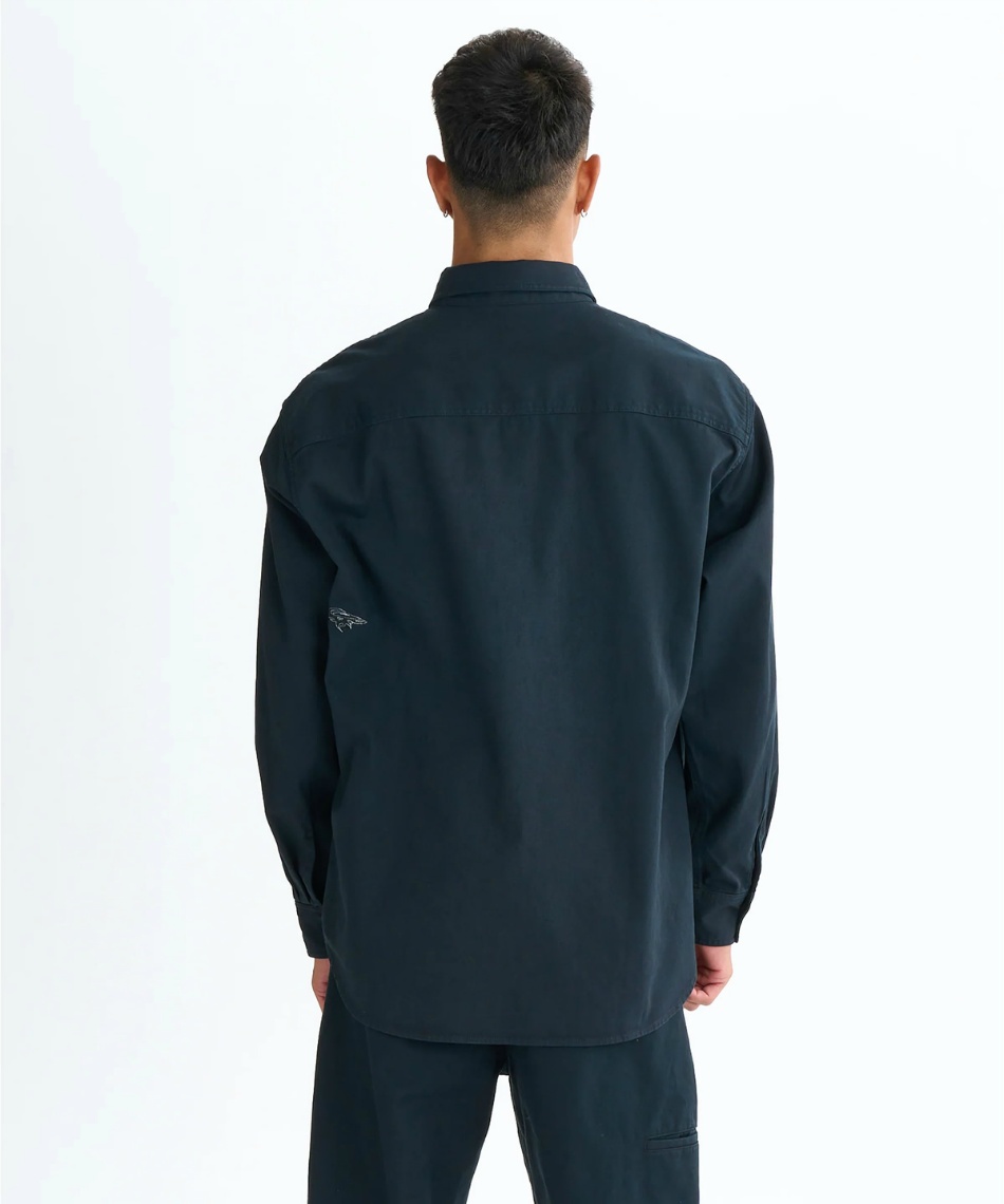 クイックシルバー(QUIKSILVER) 長袖シャツ CHINO WASH SHIRT シャツ