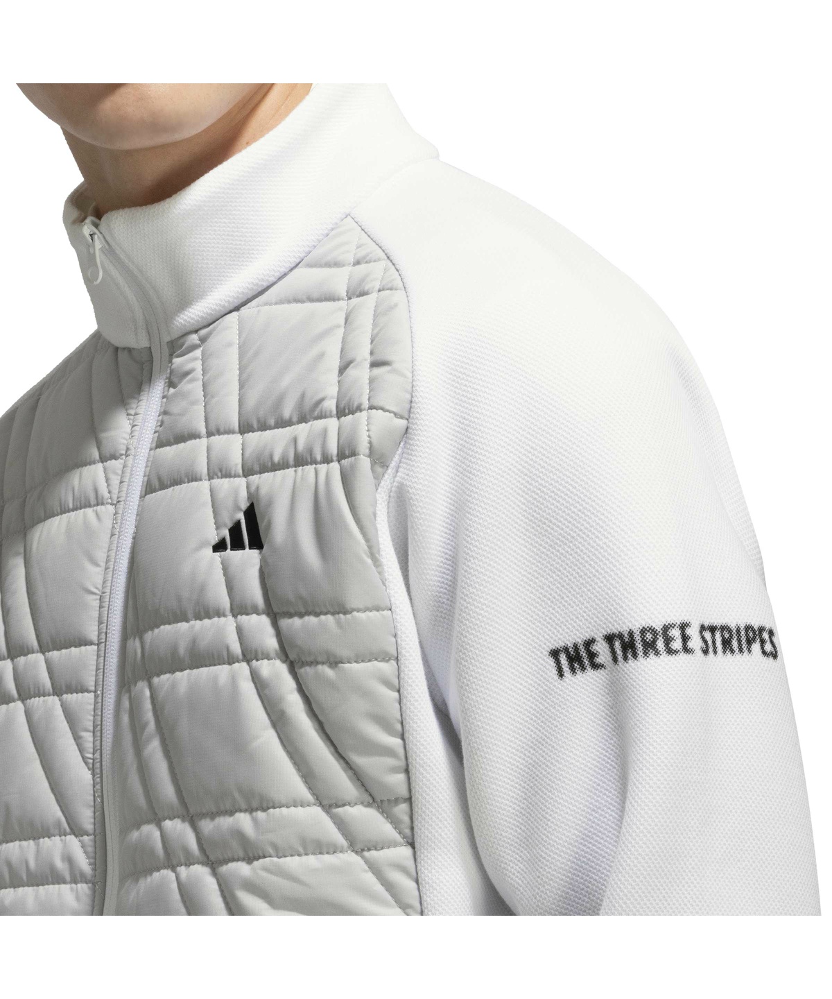 △ アディダス(adidas) ゴルフウェア ブルゾン ファブリックミックス