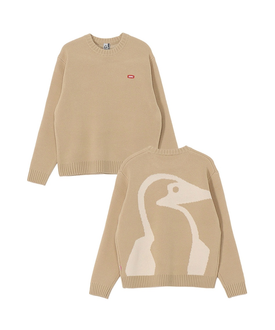 チャムス(CHUMS) スウェット トレーナー メンズ レディース ビッグブービーニットクルートップ ニット セーター Big Booby Knit Crew Top CH02-1247 チャムス(CHUMS) スウェット トレーナー ビッグブービーニットクルー