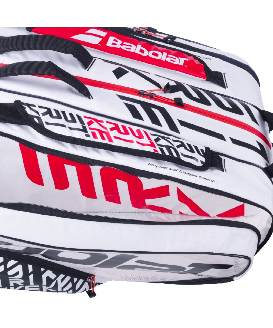 バボラ(Babolat) テニス バドミントン ラケットバッグ 12本用 ピュア