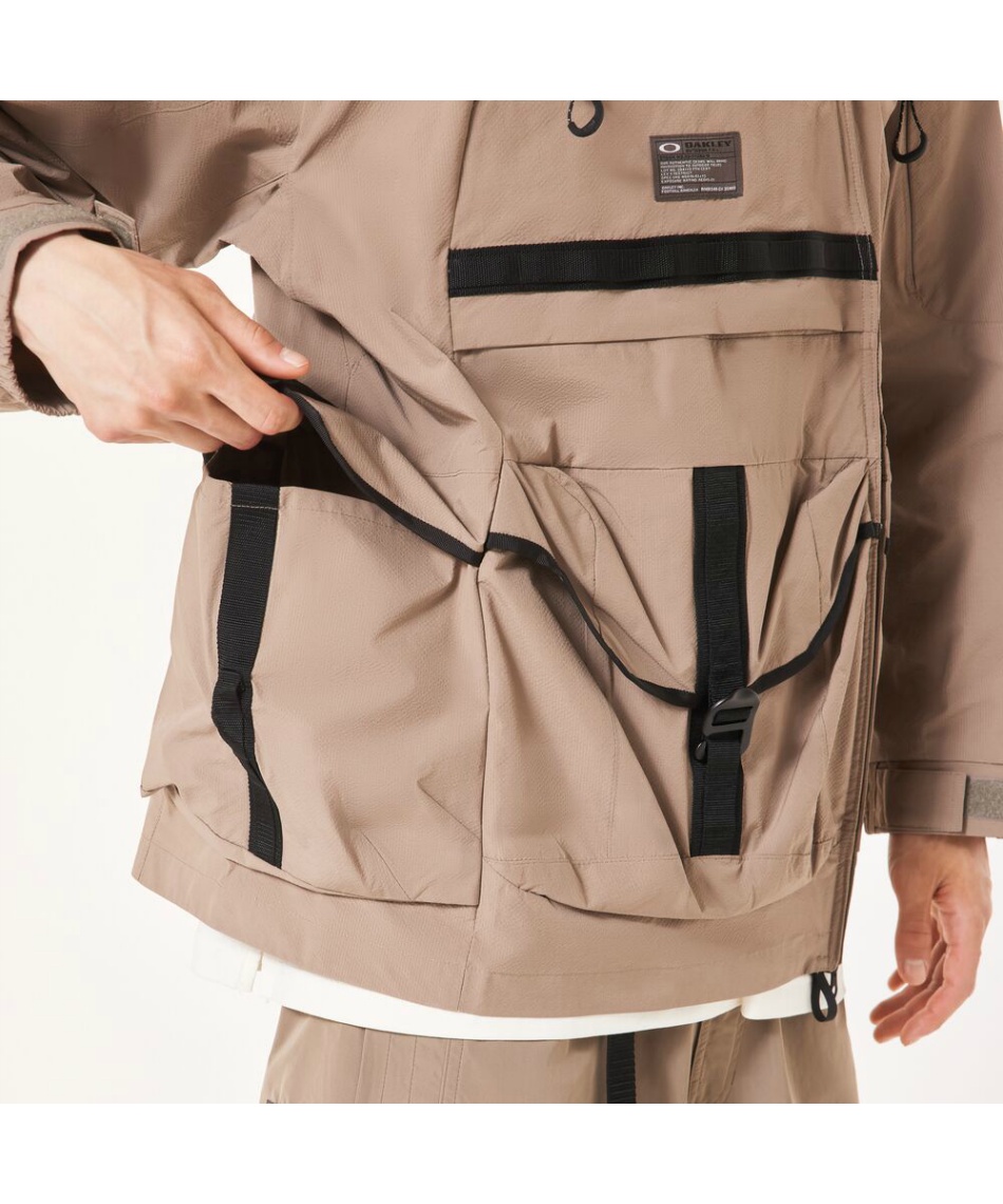 オークリー(OAKLEY) アウトドア ジャケット FGL STROKE ANORAK 5.7
