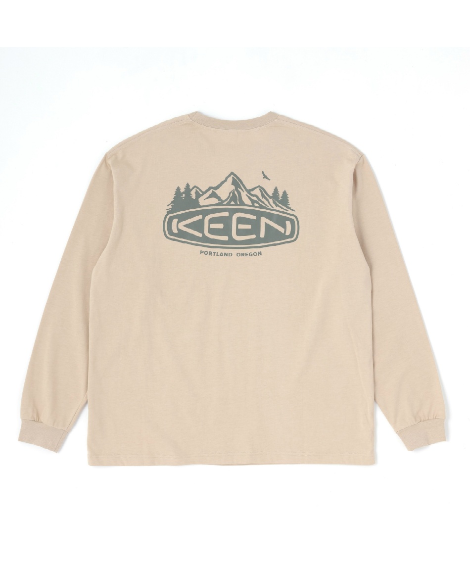 キーン(KEEN) Tシャツ 長袖 OCRP Pビッグ フッド 長袖 T 1031565-SAND