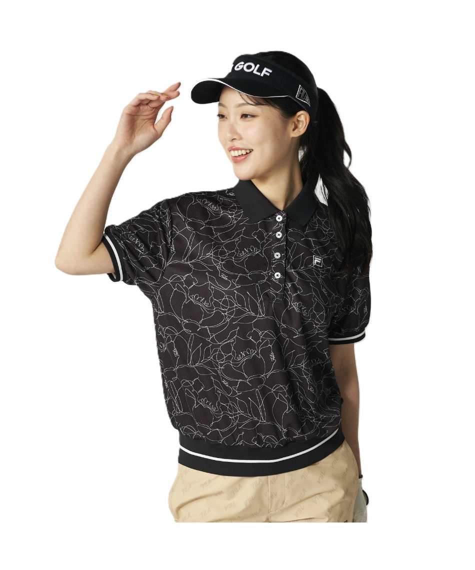 フィラ(FILA) ゴルフウェア ポロシャツ 半袖 半袖オーバーシャツ 756