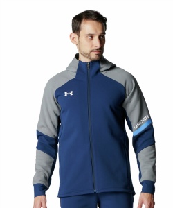�l���|�C���g1155pt 34% OFF�^SALE �y���������z�A���_�[�A�[�}�[(UNDER ARMOUR) �X�|�[�c�E�F�A �W���[�W �W���P�b�g UA KNIT FULL-ZIP JACKET 6015053-408 �����Y 408 XXL