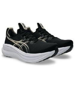�l���|�C���g200pt �y���������z�A�V�b�N�X(asics) �����j���O�V���[�Y GEL-NIMBUS 28 EXTRA WIDE �Q���j���o�X 28 �G�N�X�g�����C�h 1011C145-002 �����Y BK�^FTGY 28�D0
