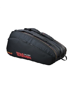 �l���|�C���g96pt 20% OFF�^SALE �y���������z�E�C���\��(Wilson) �e�j�X �o�h�~���g�� ���P�b�g�o�b�O 12�{�p PRO STAFF CLASSIC 12PK RACKET BAG WR8051701001 �y�������K�i�z �����Y ���f�B�[�X BLACK