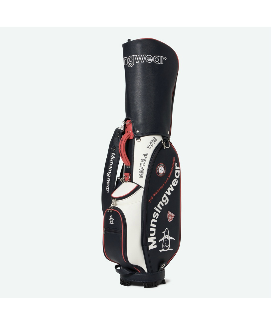 マンシング(Munsingwear) キャディバッグ 9.0 カーブロゴキャディ