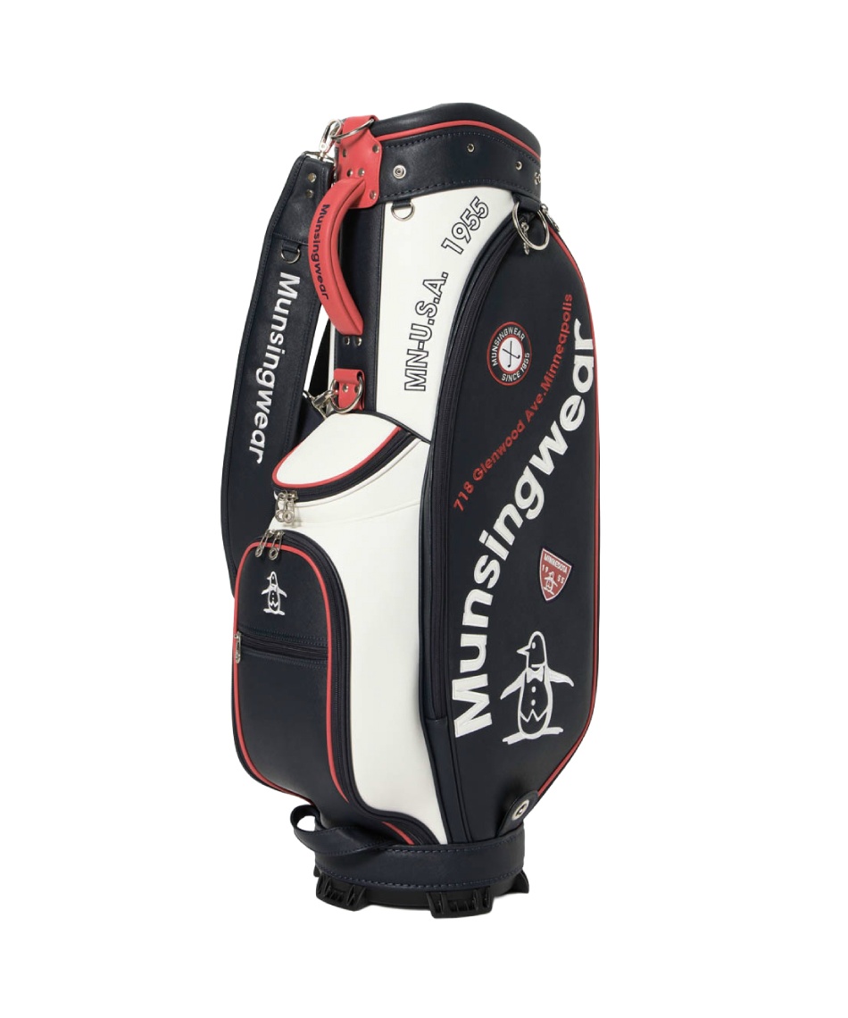 マンシング(Munsingwear) キャディバッグ 9.0 カーブロゴキャディ