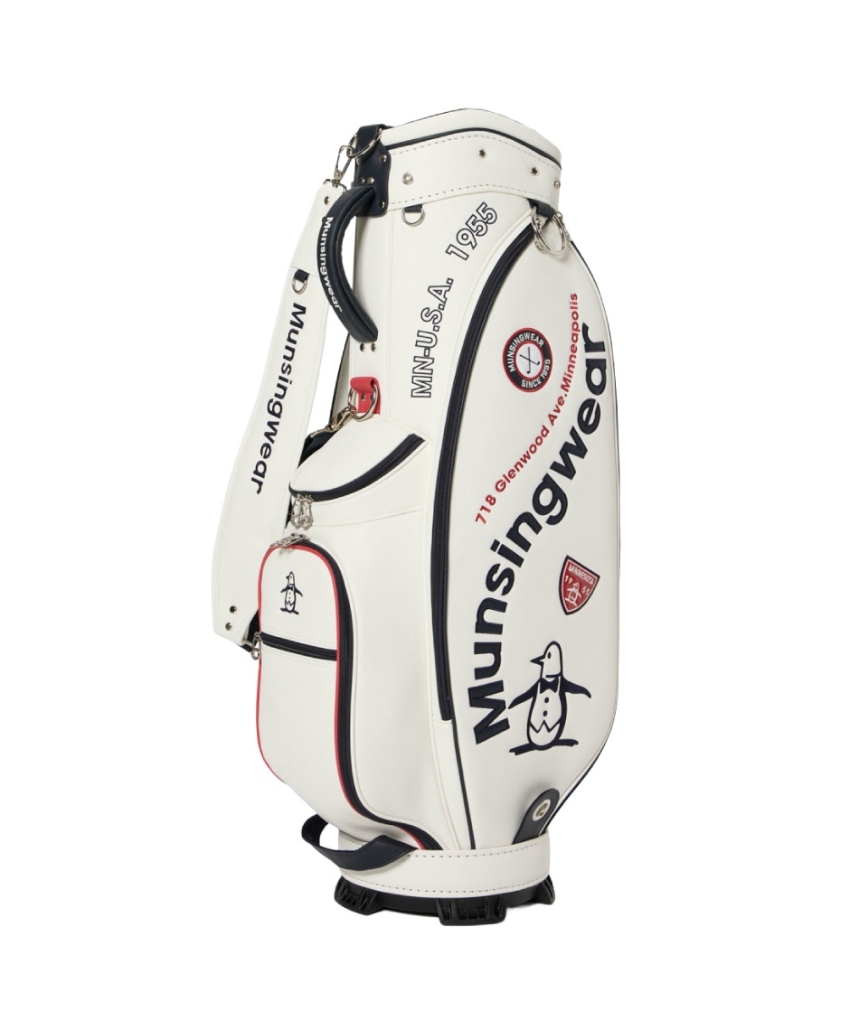 マンシング(Munsingwear) キャディバッグ 9.0 カーブロゴキャディ