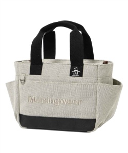 Munsingwear ゴルフバッグ (ホワイトボストンとカートバックのセット) MUNSINGWEAR ボストンバッグ -デサントストア-DESCENTE STORE-
